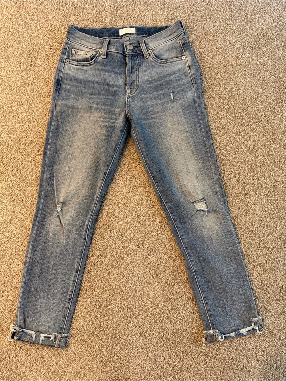 7 For All Mankind Josefina Boyfriend Jeans